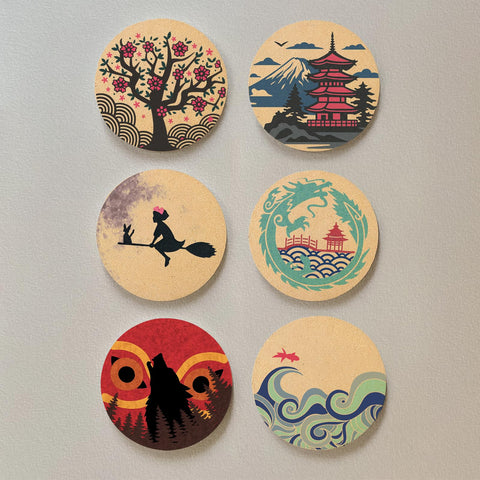 Cegkuc Japanese animation design adds decorative flair to spaces.