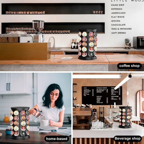 CEHNCEH K-Cup Holder compact footprint saves counter space