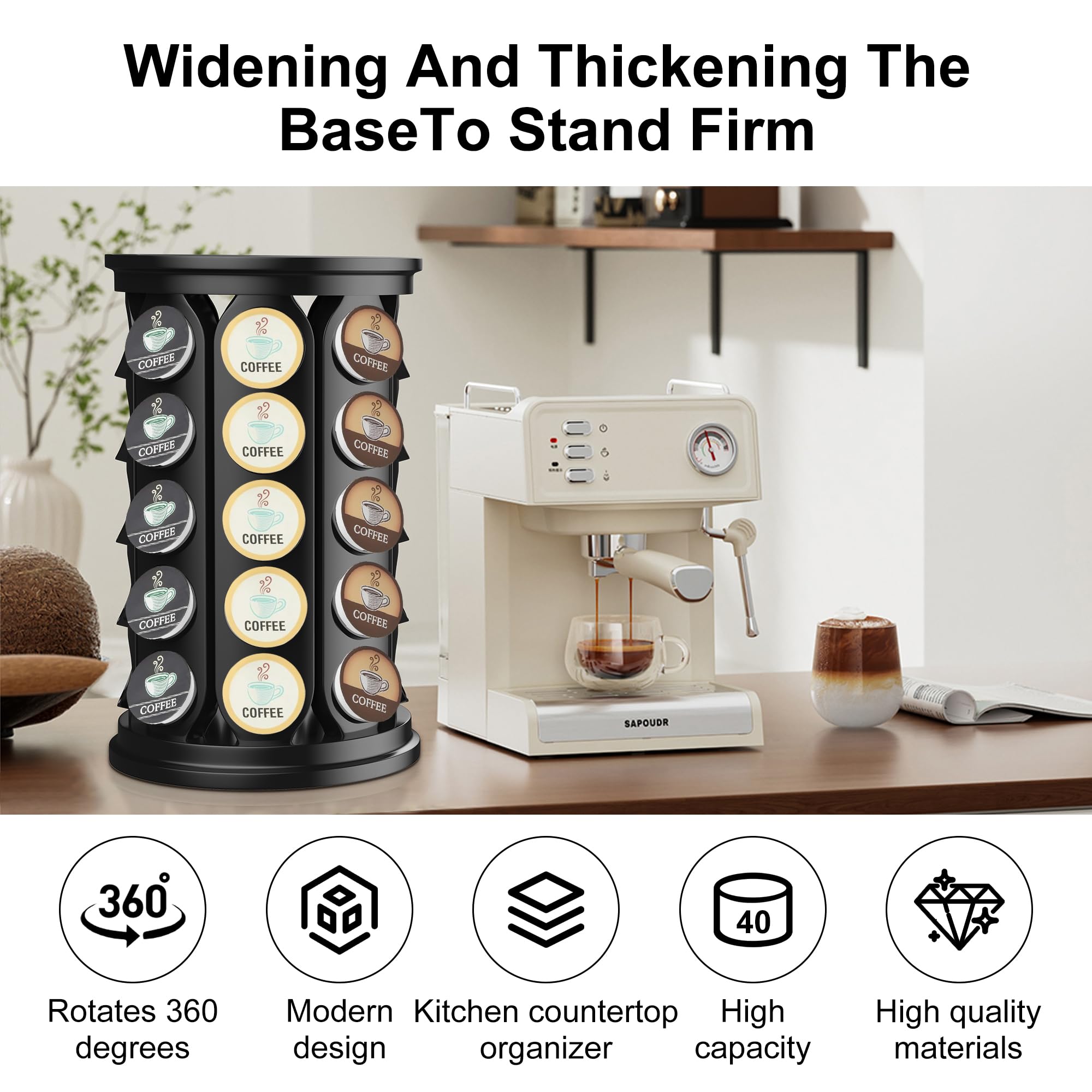 CEHNCEH K-Cup Holder easy-to-use organization and access
