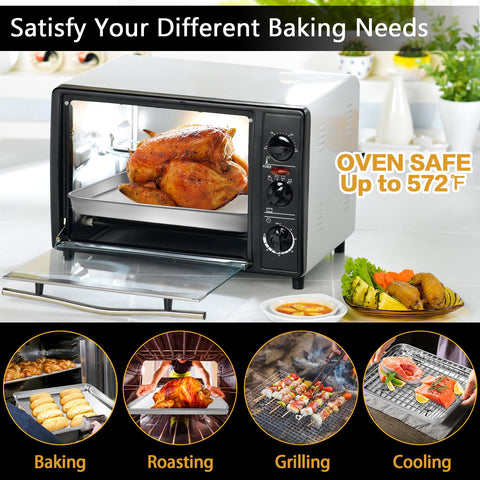 CEKEE 6-piece baking set, versatile for cookies, meats, pastries