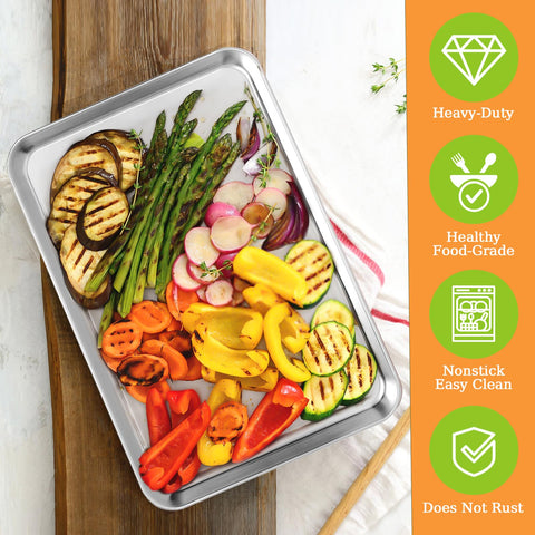CEKEE dishwasher-safe bake tray for easy cleanup after cooking.