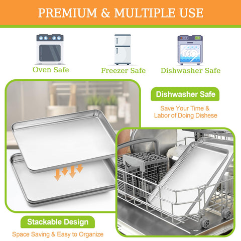 CEKEE easy clean dishwasher safe pans simplify cleanup after baking