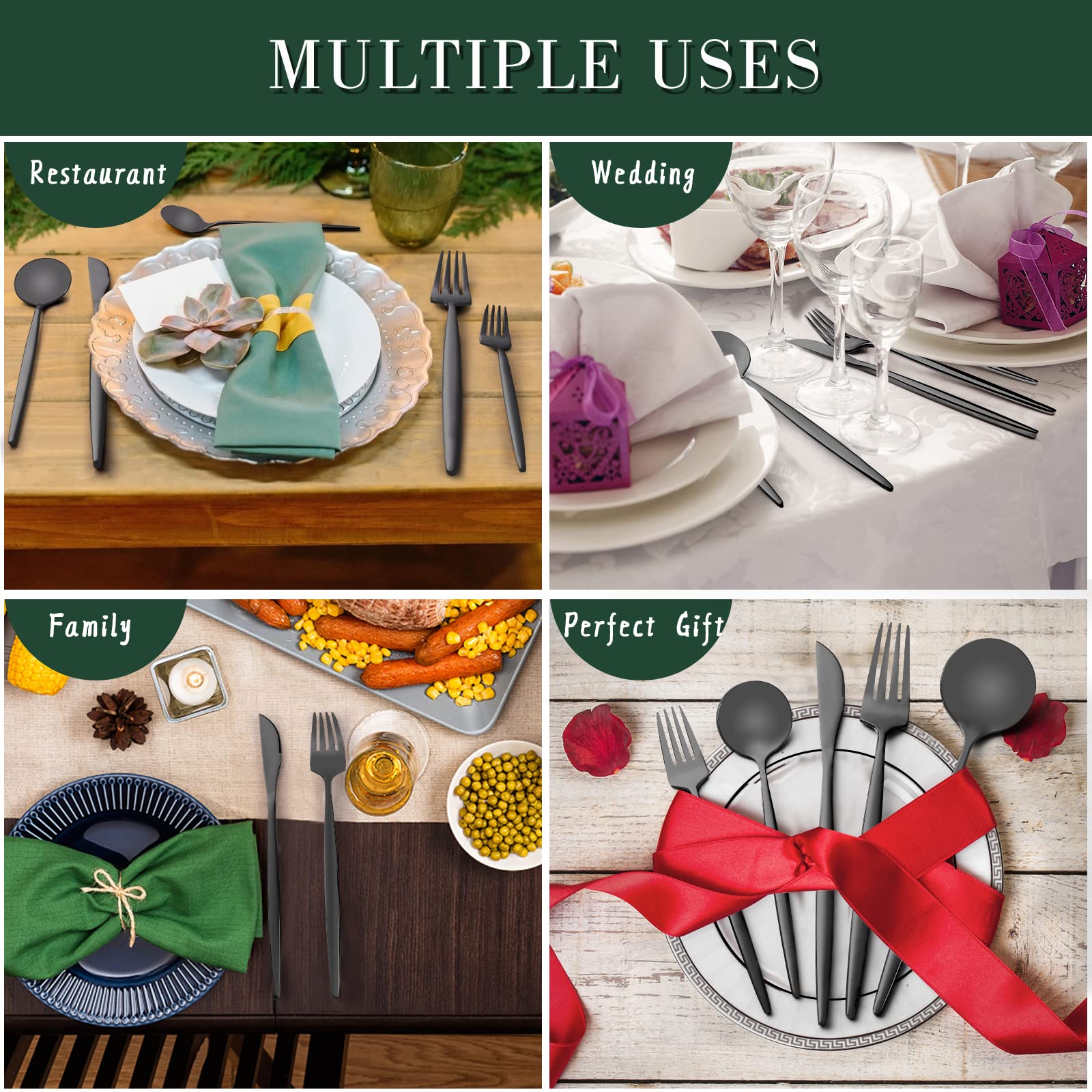 CEKEE eight-person set ideal for family meals, gatherings, or small restaurants.