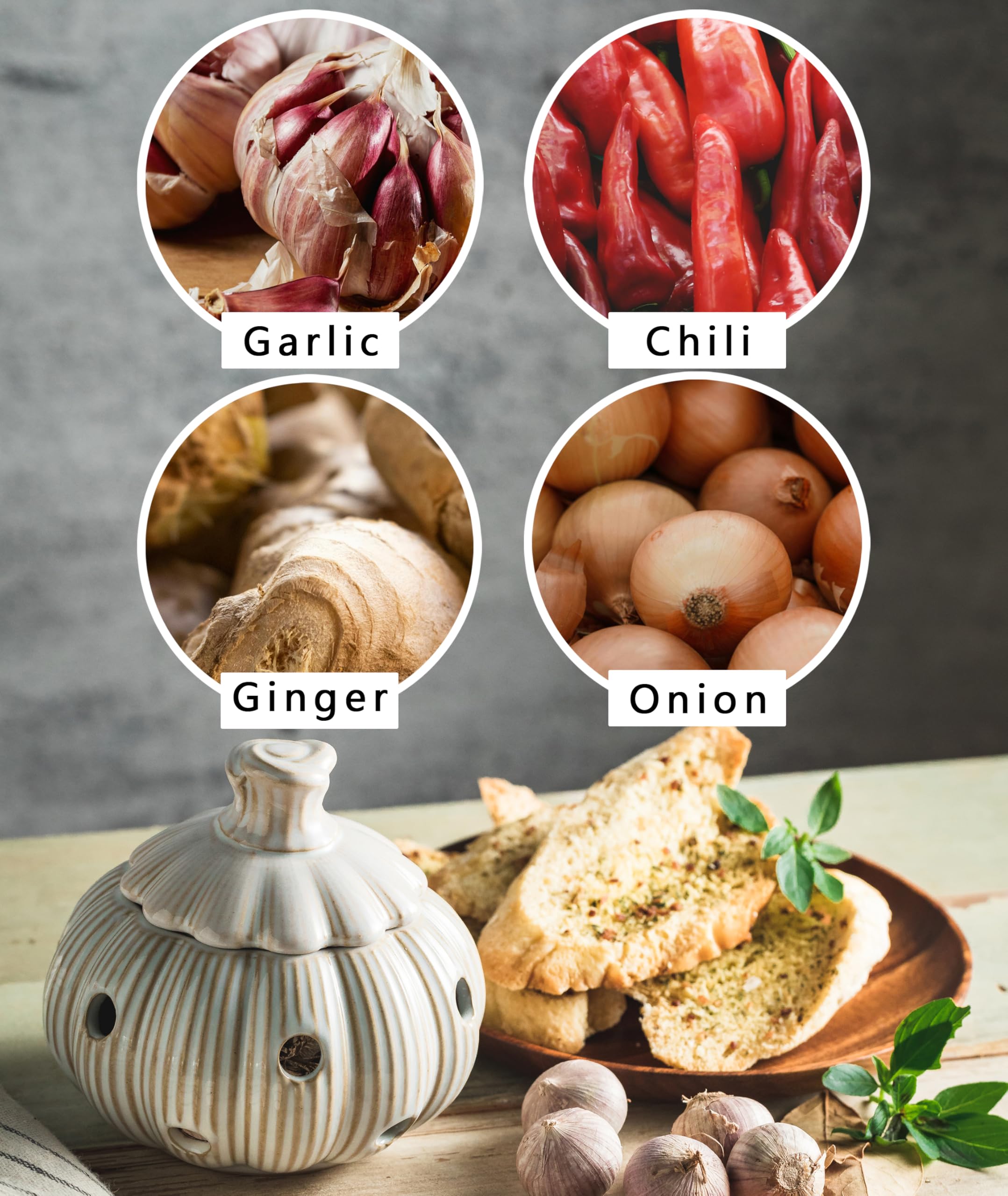 Cormomu sturdy ceramic construction resists water marks and scratches.