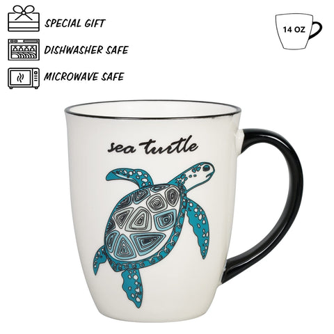 Ceramicfor color-shift coffee mug showing black to colorful transition