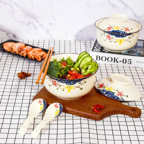 Ceraozmus large-diameter ramen bowl supports generous portions and calm meals