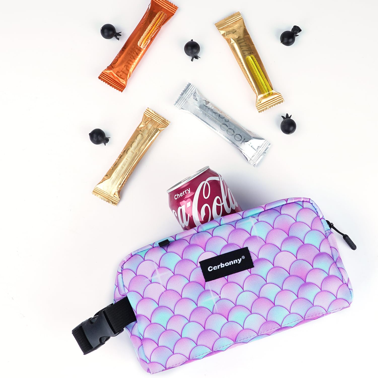 Cerbonny Freezable Cooler Bag with buckle handle for easy transport