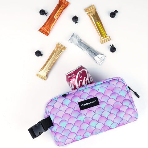 Cerbonny Freezable Cooler Bag with buckle handle for easy transport