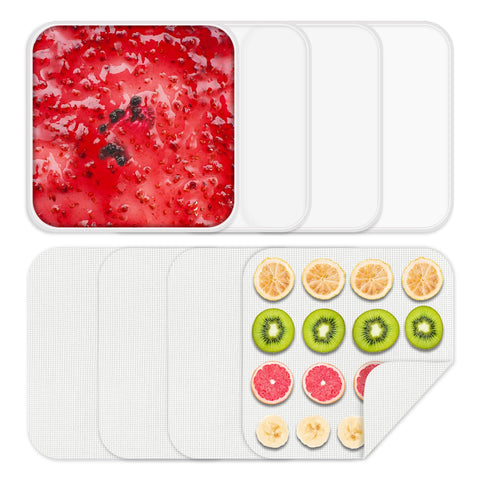 Cercker edge dehydrator trays with raised lip for secure liquid handling