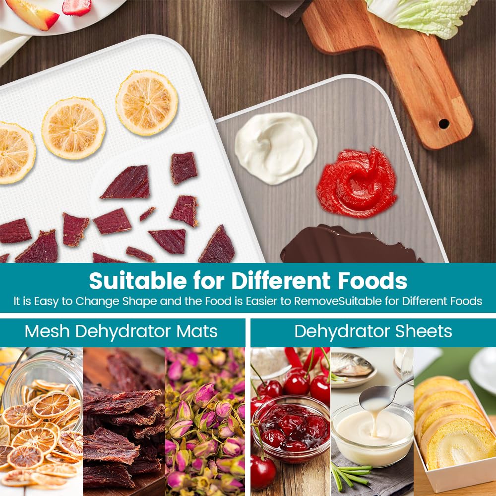Cercker silicone sheets are non-stick and BPA-free for safe use.