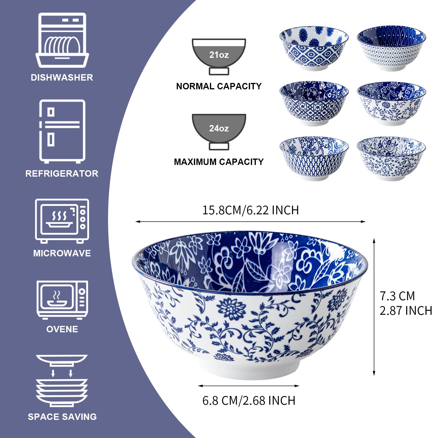 Cerkik microwave-safe bowls for quick reheats and easy cleaning