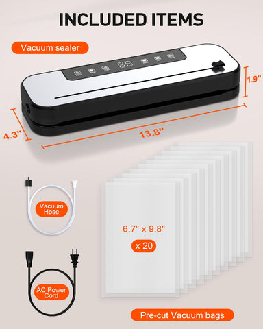 Cerobear sous-vide sealing compatible for precise cooking prep