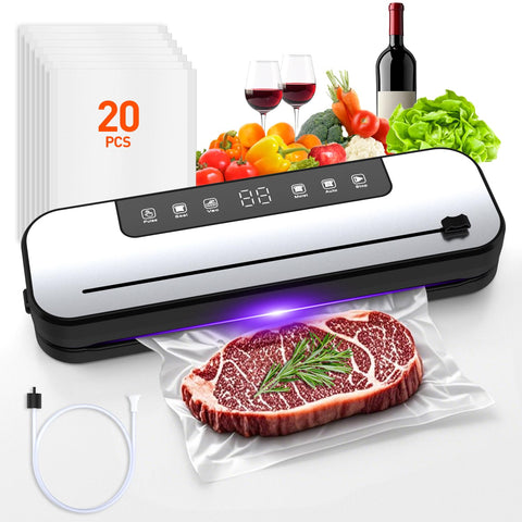 Cerobear vacuum sealer with 75kPa pump for fast preservation of freshness