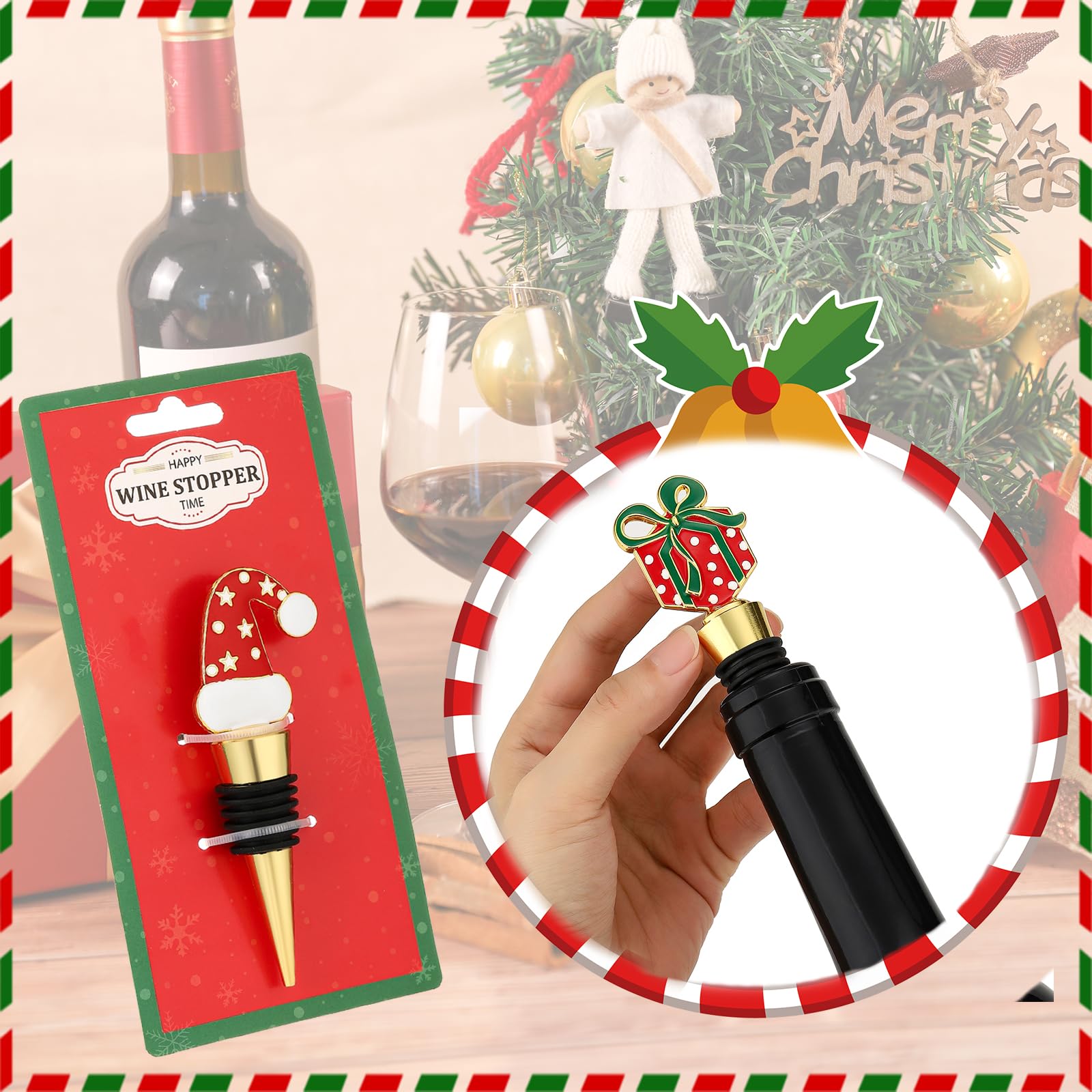 Cesdai gift-box wine stopper makes a charming gift idea