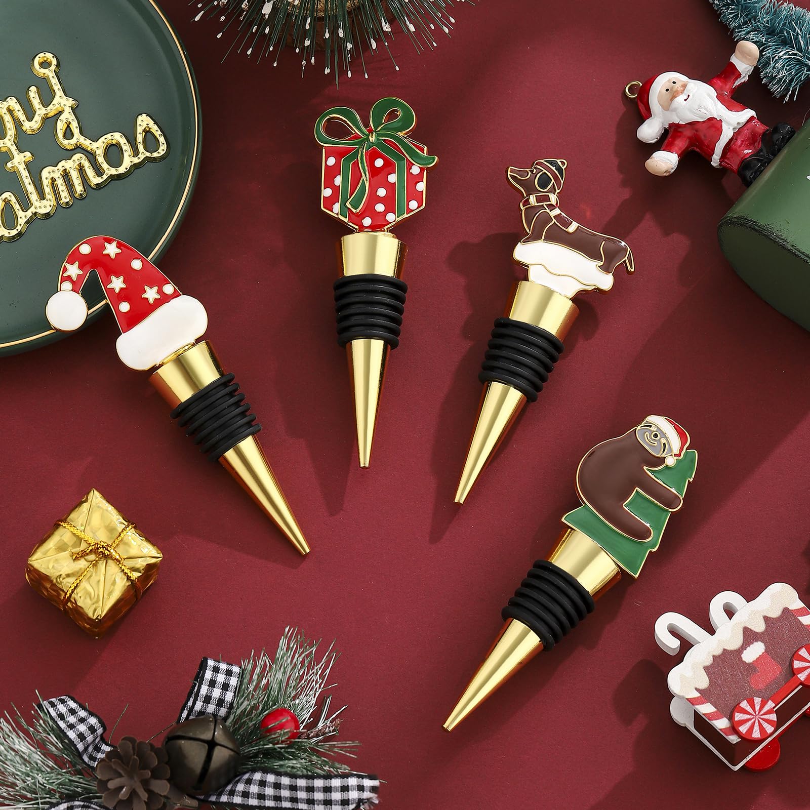 Cesdai zinc-alloy wine stopper delivers durable, leak-proof sealing