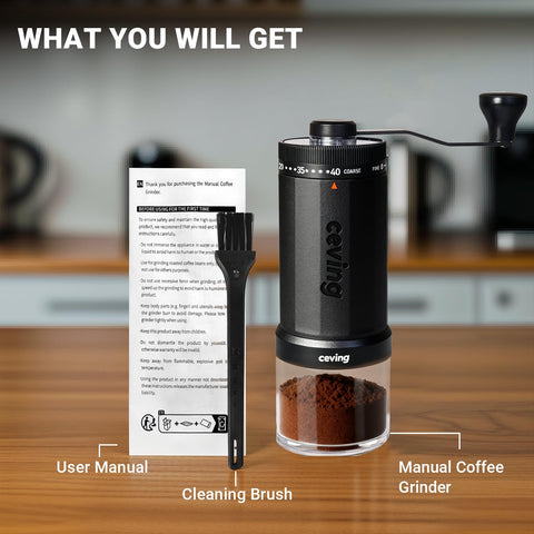 From espresso to coarse settings, versatile brews with CEVING.