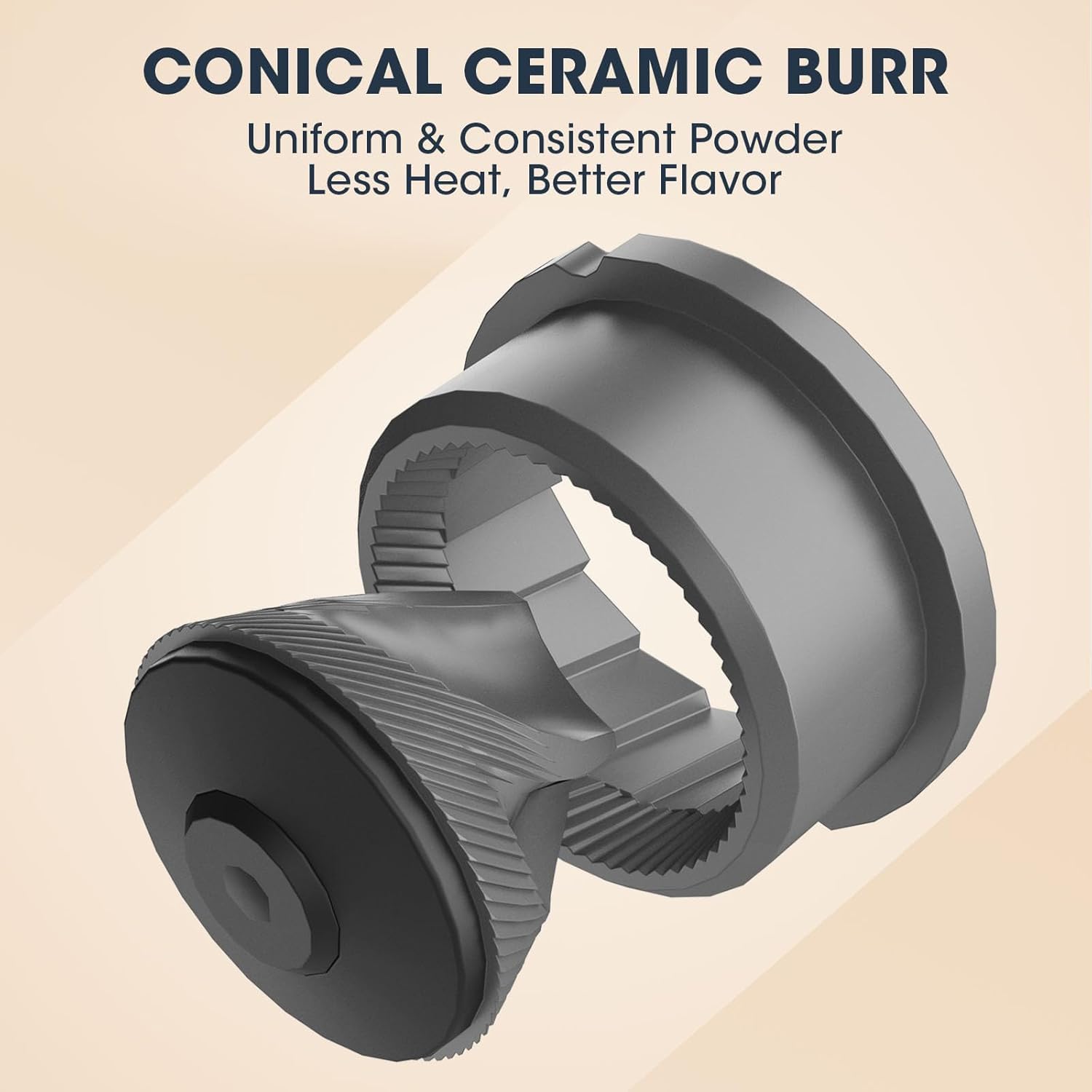 CEVING ProGrind X1 in action on a travel setup for fresh coffee