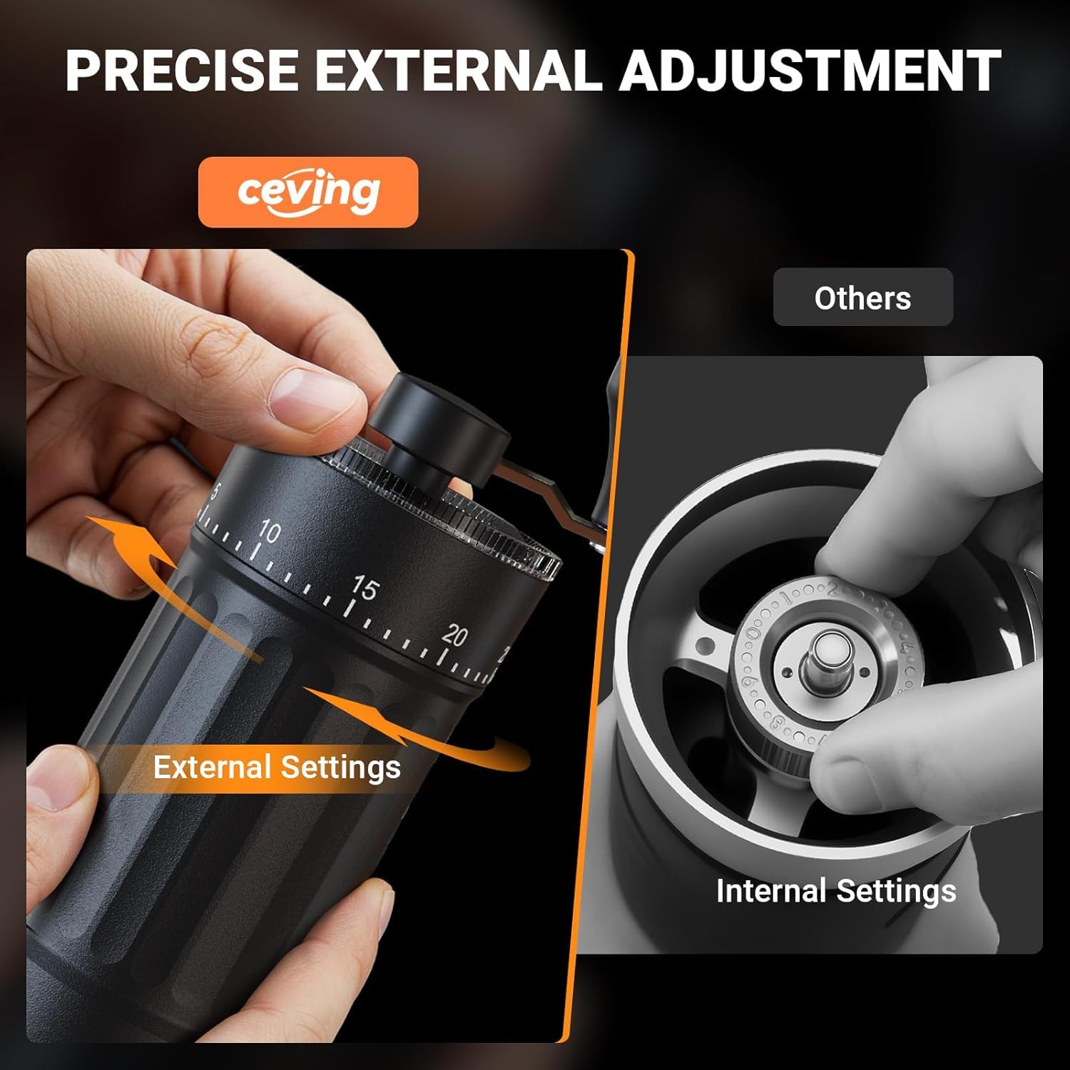 CEVING quick-release disassembly design enables easy cleanup after use.