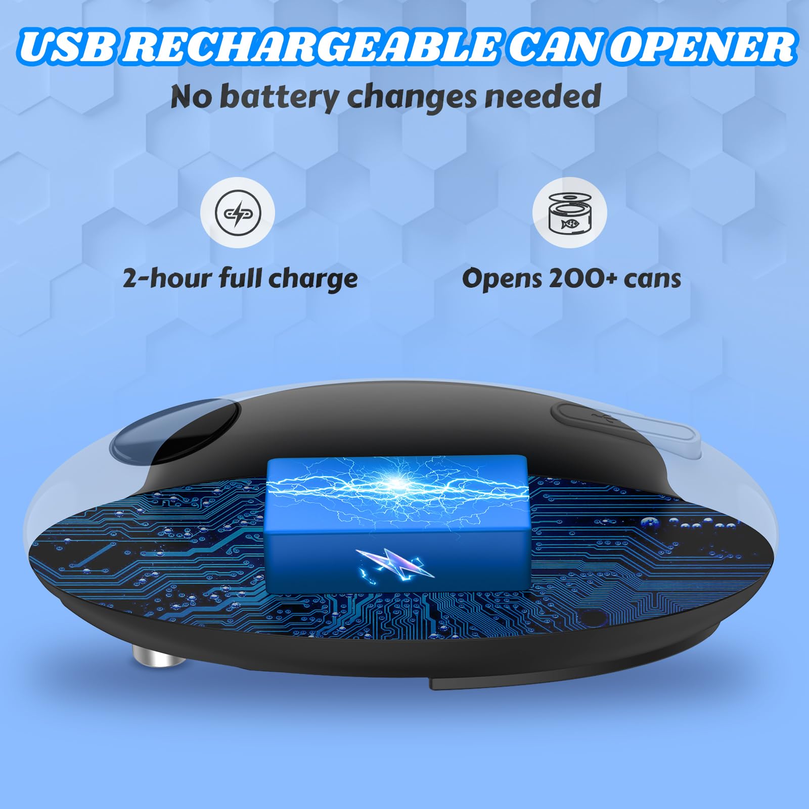 CEVING USB-C port charging close-up highlights fast charging and no-battery swaps