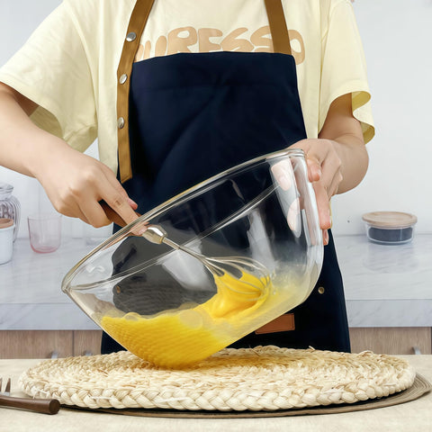 CGNWEEPS borosilicate glass bowl resists stains and odors during use
