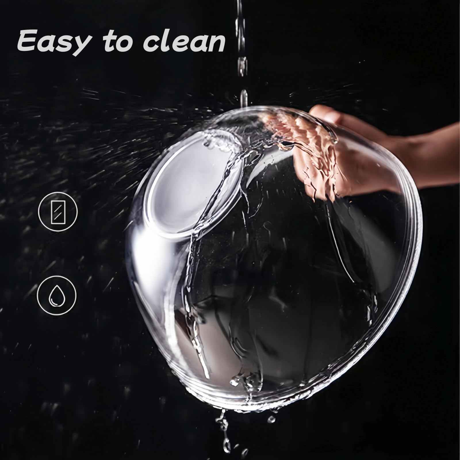 CGNWEEPS non slip base provides stable mixing on countertops