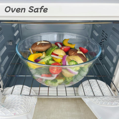 CGNWEEPS transparent lid keeps contents visible and fresh between steps