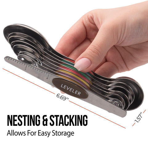 CH1EF magnetic nesting in drawer demonstrates convenient organization.