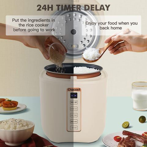 CHACEEF dorm-travel size fits small kitchens and on-the-go meals