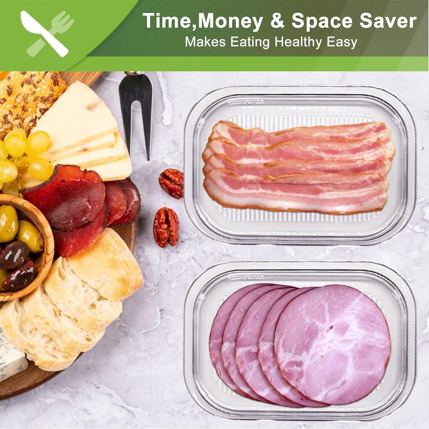 CHACHAE deli container ideal for lunch-prep and meal planning.