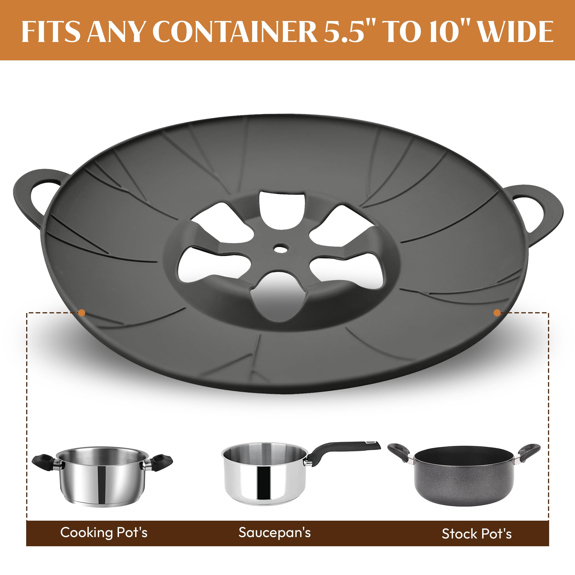 ChaiGuard lid withstands heat up to 520°F for high-heat simmering.
