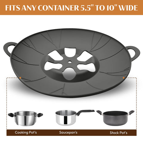ChaiGuard lid withstands heat up to 520°F for high-heat simmering.