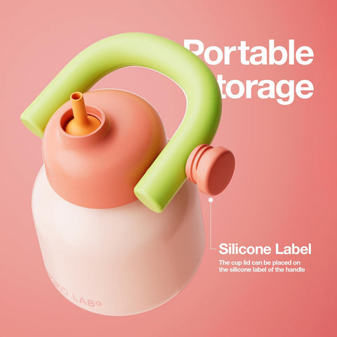 CHAKO LAB water bottle leak-proof cap prevents spills during transport