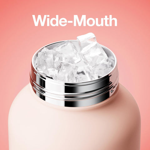 CHAKO LAB water bottle pink-green colorway adds vibrant style to workouts