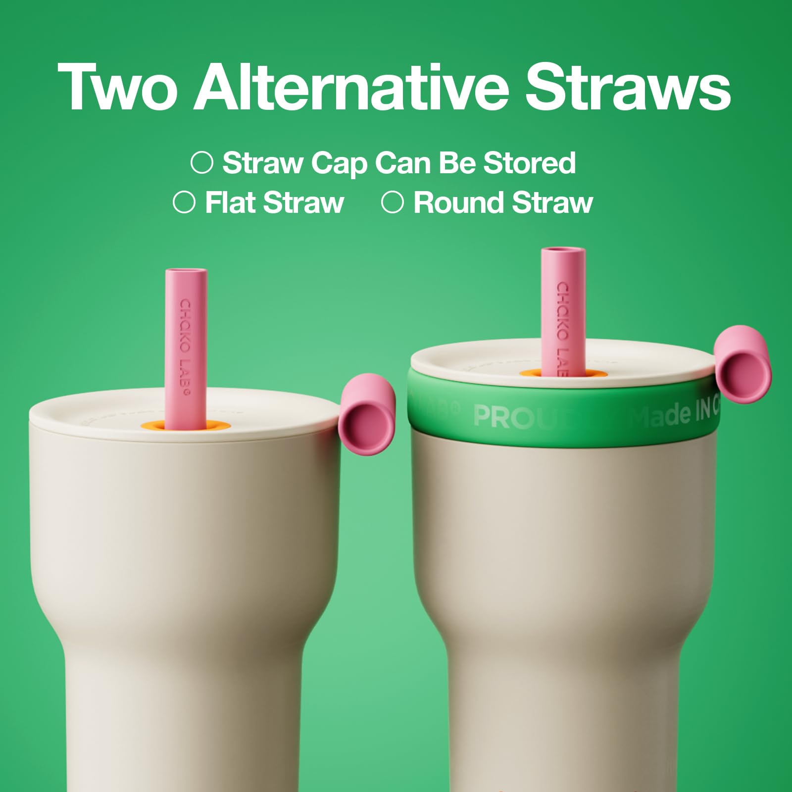 CHAKO LAB bottle featuring two liners for easy washing and temperature versatility.