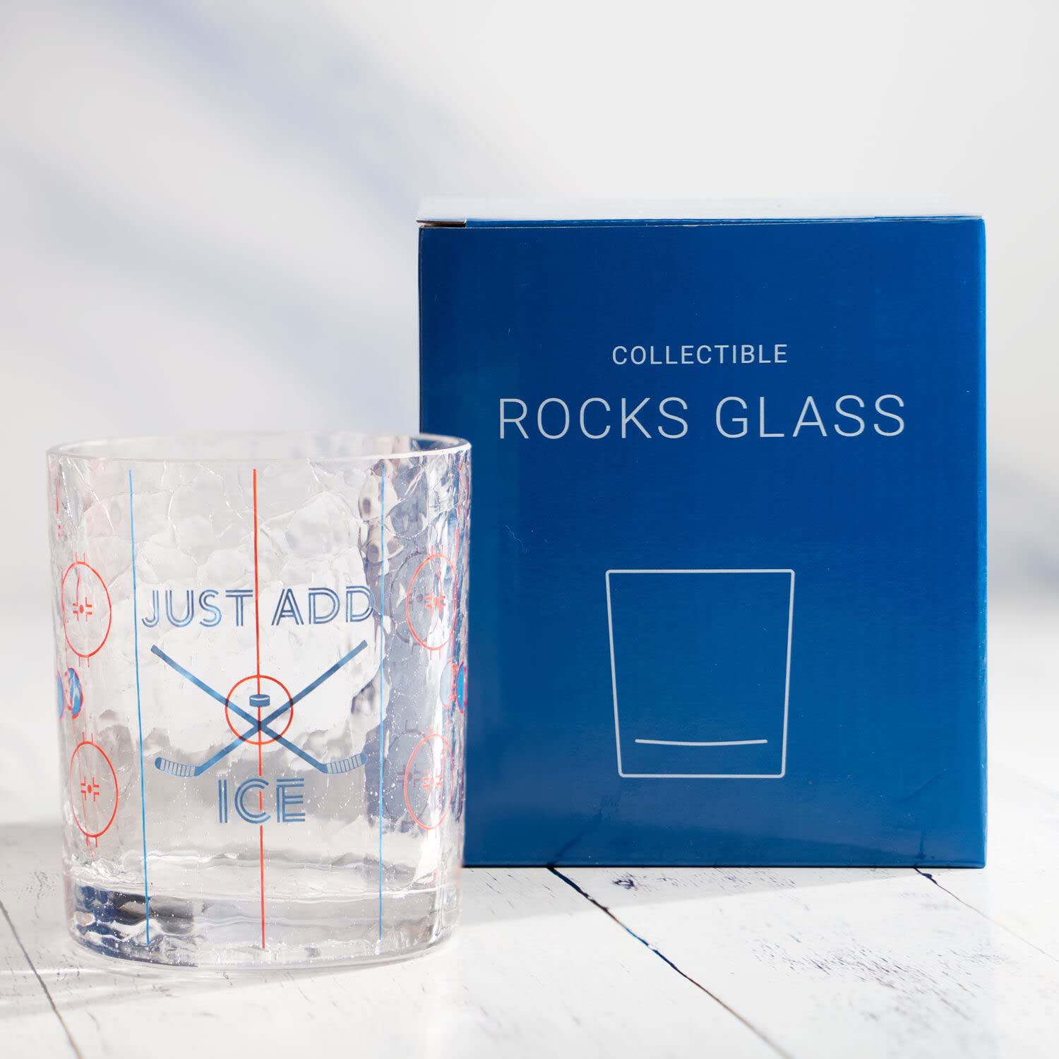 ChalkTalkSPORTS durable 11oz glass suited for daily use and game nights