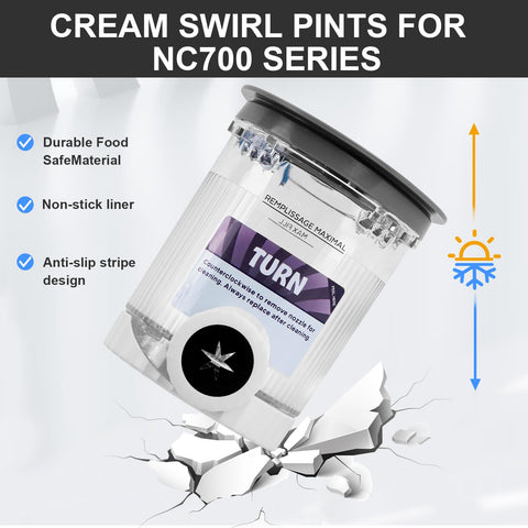 ChamThingzeal pint lids with airtight seal for secure freezing