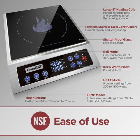 ChangBERT control panel with tactile keys for precise, glove-friendly operation
