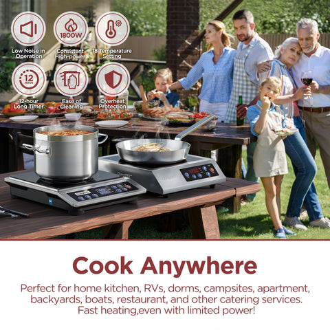 ChangBERT large coil focused heating for fast, even cooking