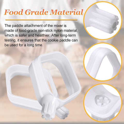 ChangTa cookie paddles with Universal Plus compatibility ensure smooth dough textures.