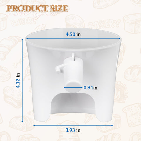 ChangTa flour funnel uses dishwasher-safe material for quick cleanup.