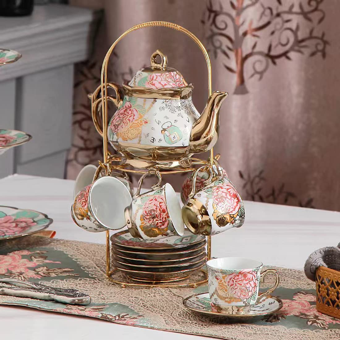 CHANJOON plates enhance presentation for formal afternoon tea.