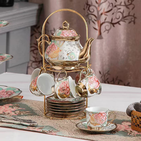 CHANJOON plates enhance presentation for formal afternoon tea.