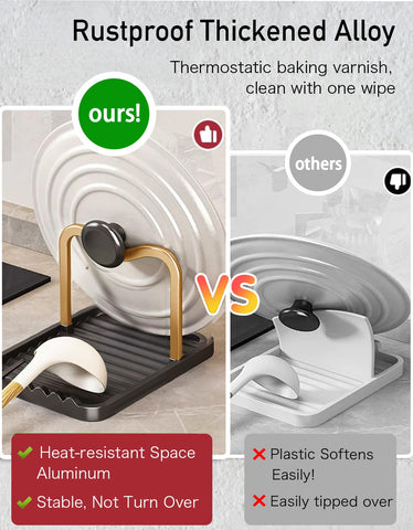 CHANNICORNER water ripple surface prevents lids from sliding and aids drainage