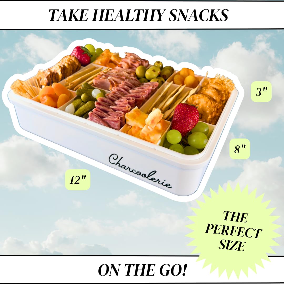 Charcoolerie lid-as-serving-tray demonstrates a lid doubling as a bread and dip tray