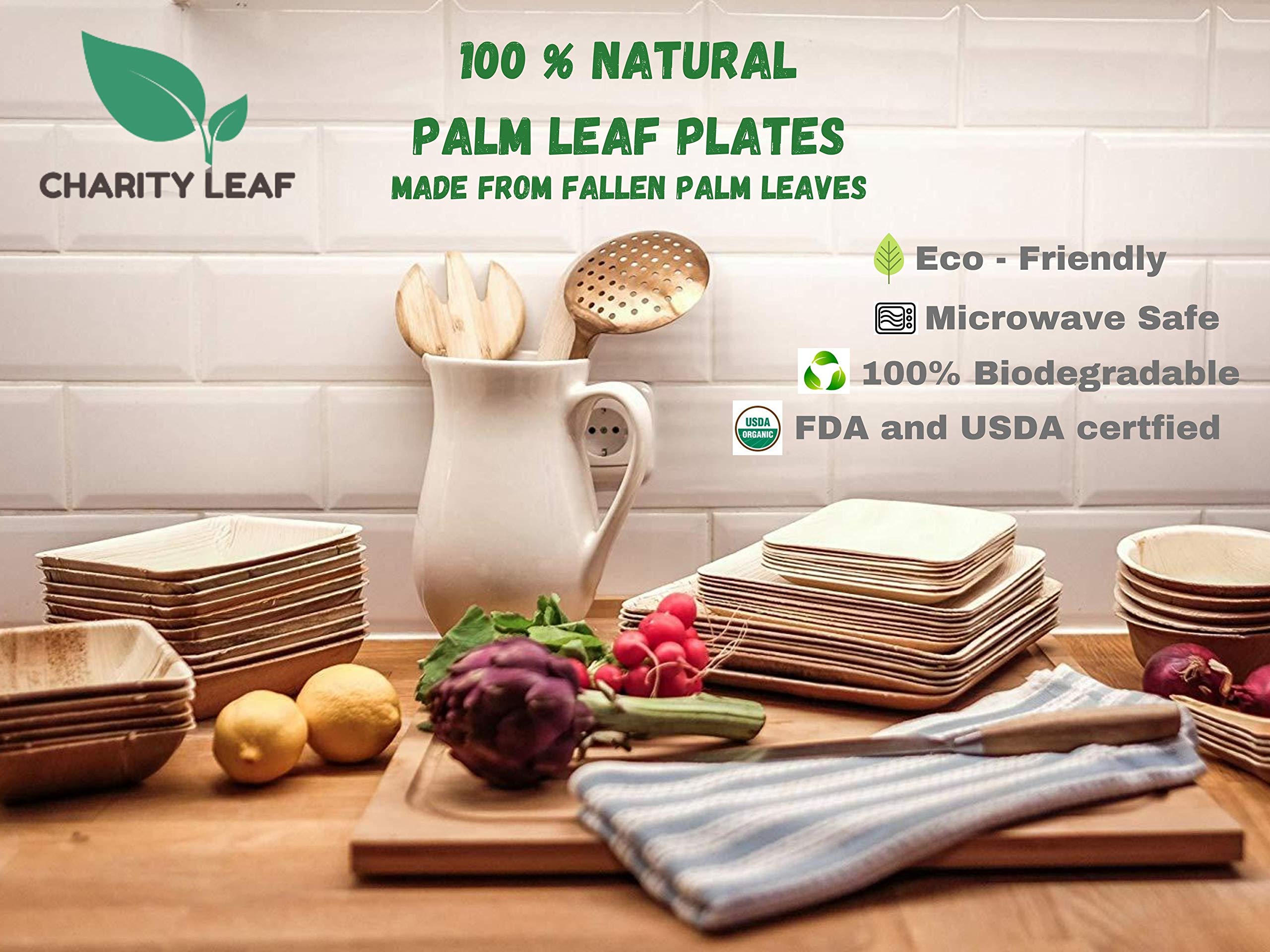 Charity Leaf heavy-duty leakproof tray handling hot and saucy dishes