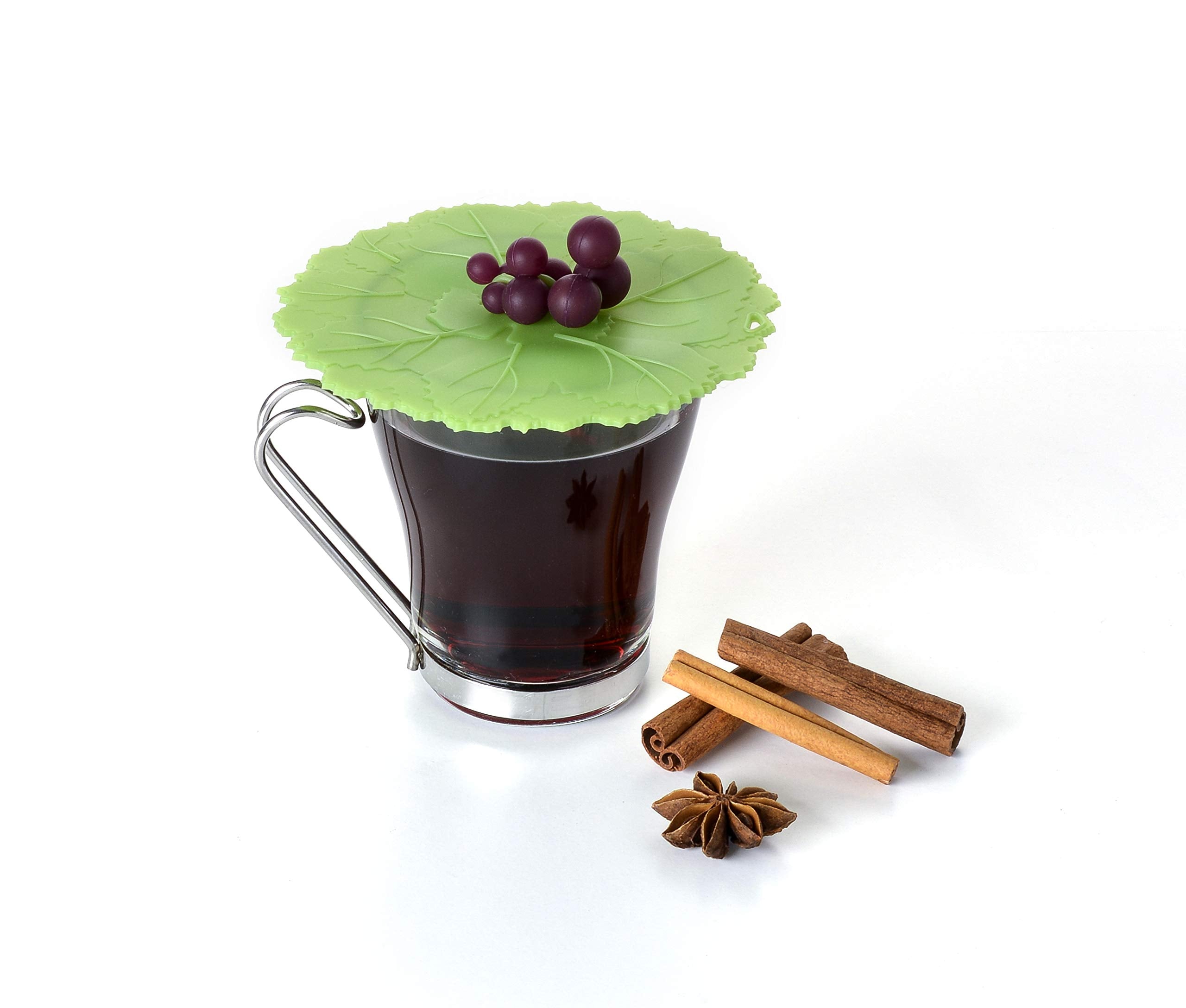 Charles Viancin Grape Drink Cover protects drinks from insects.