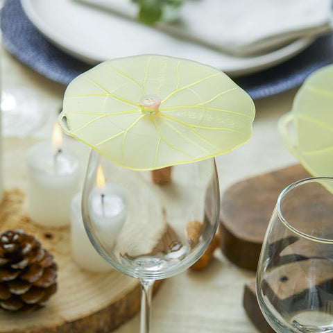 Lilypad drink cover is dishwasher-safe for easy cleanup.
