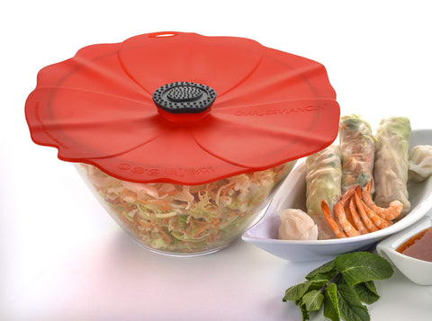 Charles Viancin Poppy lid in dishwasher for easy cleanup