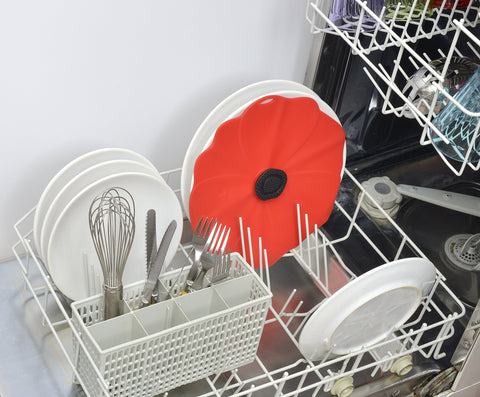 Charles Viancin Poppy lid made from BPA-free silicone for sustainable usage