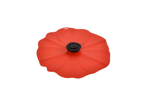 Charles Viancin Poppy lid on a container provides an airtight seal for fresh, protected contents.